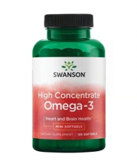 SWANSON High Concentrate Omega-3 / 120 Softgels