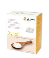 MIRADENT Xylitol Natural Sweetener / 100 x 4 g Sachets