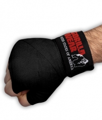 GORILLA WEAR Boxing Hand Wraps / Black / 2.5 m
