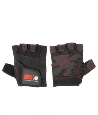 GORILLA WEAR Women's Fitness Gloves / Black - Red