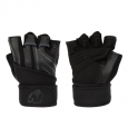 GORILLA WEAR Dallas Wrist Wraps Gloves 2.0 / Black - Gray