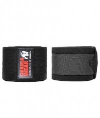 GORILLA WEAR Knee Wraps / Black / 200 cm