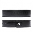 GORILLA WEAR 4 Inch Carbon Leather Lever Belt / Black