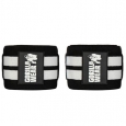 GORILLA WEAR Elbow Wraps / Black - White / 120 cm