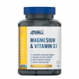 APPLIED NUTRITION Magnesium & Vitamin D3 / 60 Caps