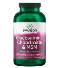 SWANSON Glucosamine, Chondroitin & MSM - Higher Strength / 240 Tabs