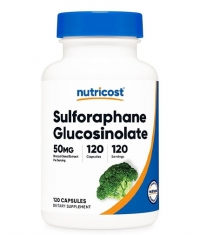 NUTRICOST Sulforaphane Glucosinolate 50 mg / 120 Caps