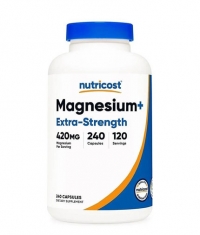NUTRICOST Magnesium Extra-Strength 210 mg / 240 Caps