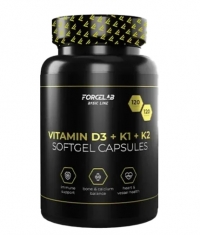 FORCELAB Vitamin D3 + K1 + K2 / 120 Softgels