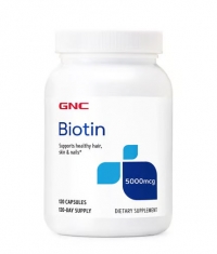 GNC Biotin 5000 mcg / 120 Caps
