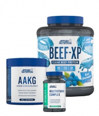 PROMO STACK Beef-XP + Free AAKG + Free MultiVitamin