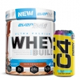 PROMO STACK UP Whey Protein Build + Free C4 Explosive Energy / 500 ml