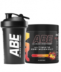 PROMO STACK ABE - Ultimate Pre-Workout + ABE Shaker