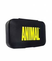 ANIMAL Pill Box / Black Lime