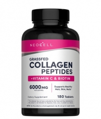 NEOCELL Grassfed Collagen Peptides + Vitamin C & Biotin / 180 Caps