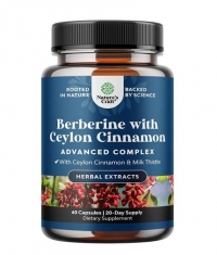 NATURE'S CRAFT Berberine with Ceylon Cinnamon / 60 Caps