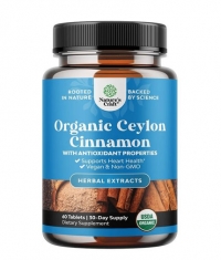NATURE'S CRAFT Organic Ceylon Cinnamon 500 mg / 60 Tabs