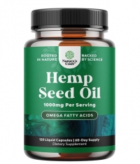 NATURE'S CRAFT Hemp Seed Oil / 120 Softgels