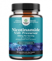 NATURE'S CRAFT Nicotinamide NAD + Precursor / 60 Caps
