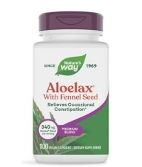 NATURES WAY Aloelax with Fennel Seed / 100 Vcaps