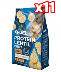 XFUEL Red Lentil Protein Chips / 11 x 70 g