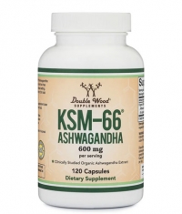 DOUBLE WOOD Ashwagandha KSM-66 600 mg / 120 Caps