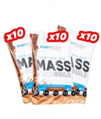PROMO STACK Mass Build Gainer / 3 x 10 Sachets