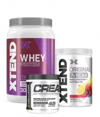 PROMO STACK 1+2 FREE - Xtend Whey Protein + Original BCAA + Cor-Performance Creatine