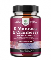 NATURE'S CRAFT D-Mannose & Cranberry / 60 Caps