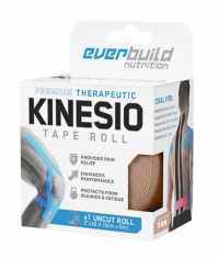 EVERBUILD Kinesio Tape Roll / 5 cm x 5 m / Beige