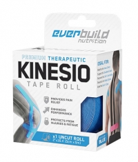 EVERBUILD Kinesio Tape Roll / 5 cm x 5 m / Blue