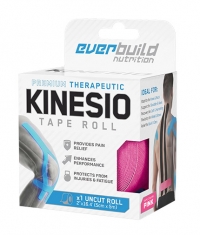EVERBUILD Kinesio Tape Roll / 5 cm x 5 m / Pink
