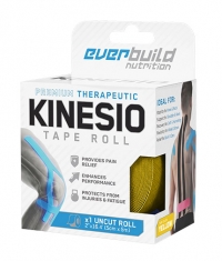 EVERBUILD Kinesio Tape Roll / 5 cm x 5 m / Yellow