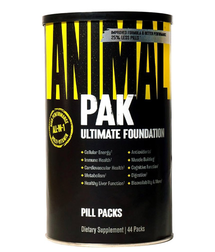 UNIVERSAL ANIMAL Animal Pak 44 Packs 0.200