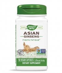 NATURES WAY Asian Ginseng Root 50 Caps.