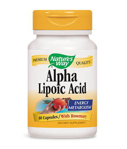 NATURES WAY Alpha Lipoic Acid 60 Caps.