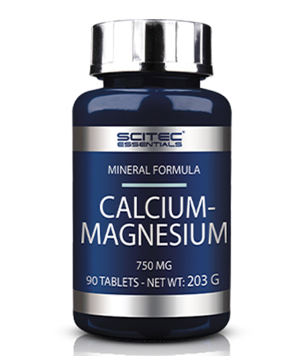 SCITEC Calcium Magnesium 90 Tabs.