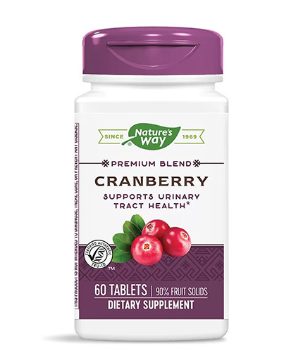 NATURES WAY Cranberry Standardized 60 Tabs.