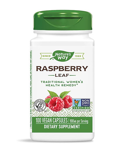 NATURES WAY Red Raspberry Leaves 450 mg / 100 Caps