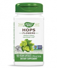 NATURES WAY Hops Flowers / 100 Vcaps