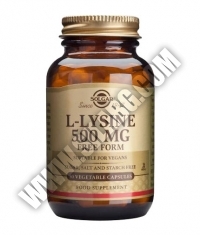 SOLGAR L-Lysine 500mg. / 50 Caps.