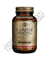 SOLGAR L-Lysine 1000mg. / 50 Tabs.