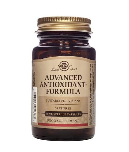 SOLGAR Advanced Antioxidant Formula 30 Caps.