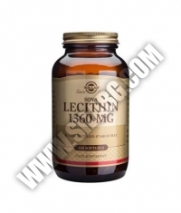 SOLGAR Lecithin Soya - Unbleached 1360mg. / 100 Soft.