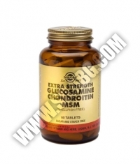 SOLGAR Extra Strength Glucosamine Chondroitin MSM Complex 60 Tabs.
