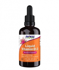 NOW Liquid Vitamin D-3 / 400 IU / 59 ml.