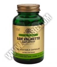 SOLGAR Saw Palmetto Berry Extract S.F.P. 60 Caps.