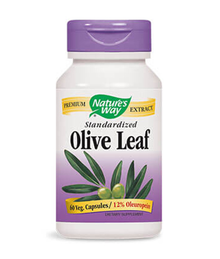NATURES WAY Olive Leaf Standardized 60 Caps.