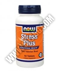 NOW Stress Plus /Vegetarian/ 50 Tabs.