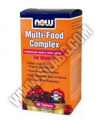 NOW Multi-Food Complex for Women 80 Tabs.